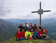 02 Alla croce del Pizzo Grande (foto Giò) 